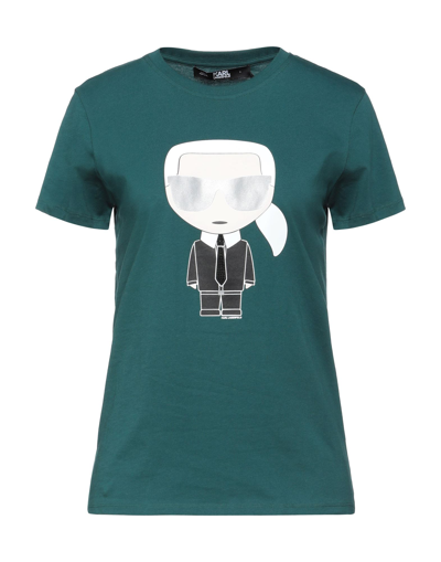 Karl Lagerfeld T-shirts In Green