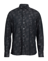 Etro Shirts In Steel Grey