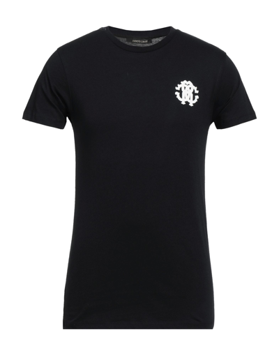 Roberto Cavalli T-shirts In Black