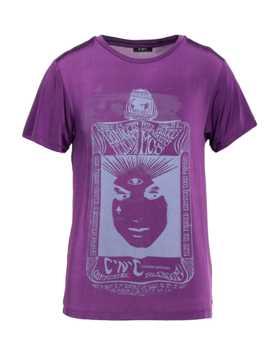 C'n'c' Costume National T-shirts In Purple