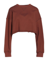 Ma'couture Sweatshirts In Brown
