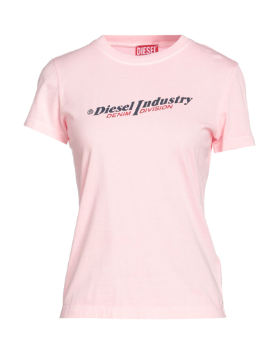 Diesel T-shirts In Pink