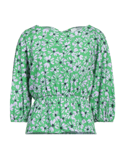 Solotre Blouses In Green