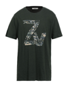 Zadig & Voltaire T-shirts In Dark Green