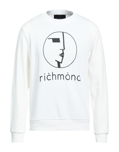 John Richmond Sweatshirts In White