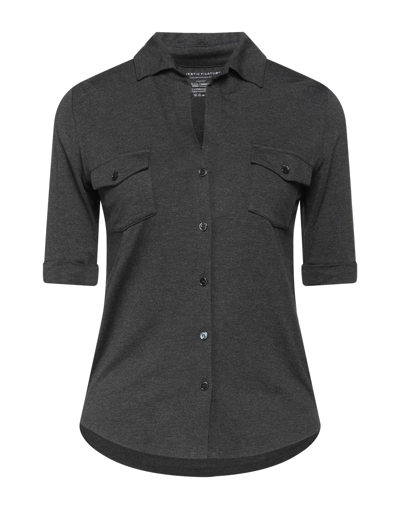 Majestic Shirts In Grey