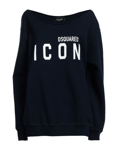 Dsquared2 Sweatshirts In Blue