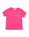 Vicolo Kids' T-shirts In Pink