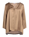 Rossopuro Blouses In Beige