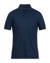 Giorgio Armani Polo Shirts In Blue