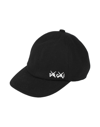 Sacai X Kaws Embroidered Logo Baseball Cap In Black