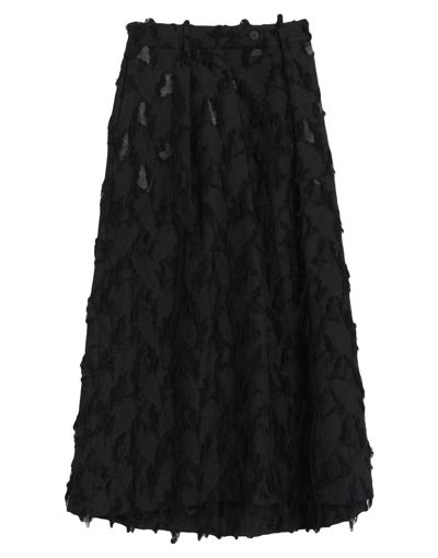 Marc Point Long Skirts In Black