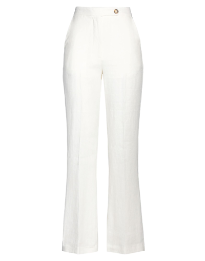 Solotre Pants In White