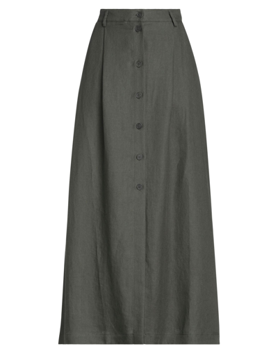 P.a.r.o.s.h Long Skirts In Green