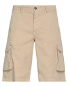 40weft Man Shorts & Bermuda Shorts Beige Size 28 Cotton In Beige