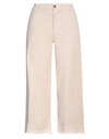 European Culture Pants In Beige