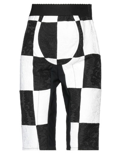 Dolce & Gabbana Woman Shorts & Bermuda Shorts Black Size 4 Synthetic Fibers, Cotton, Viscose, Elasta