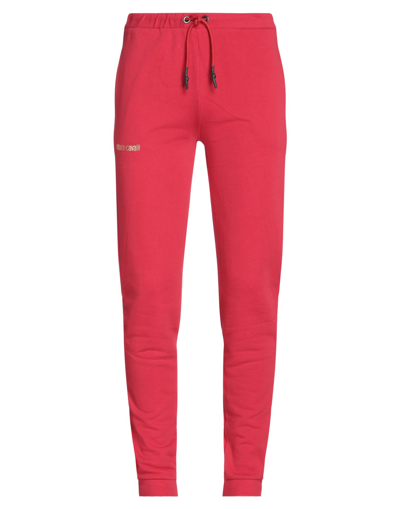 Roberto Cavalli Pants In Red