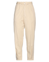 White Sand Pants In Beige