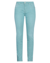 Manila Grace Jeans In Turquoise