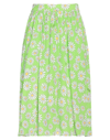 Boutique Moschino Midi Skirts In Green