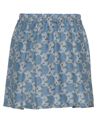 By Walid Shorts & Bermuda Shorts In Pastel Blue