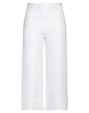 Z.o.e. Milano Cropped Pants In White