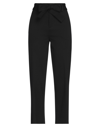 Merci .., Woman Pants Black Size 10 Viscose, Nylon, Elastane