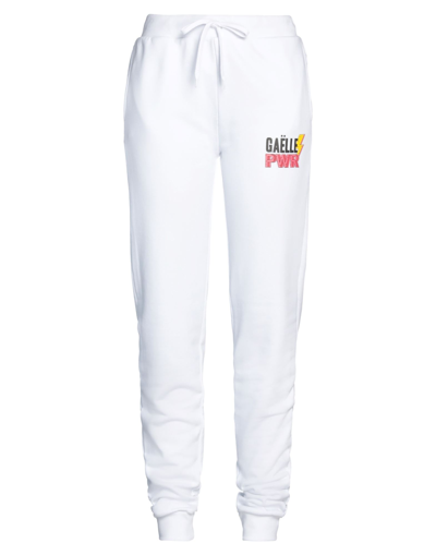 Gaelle Paris Pants In White