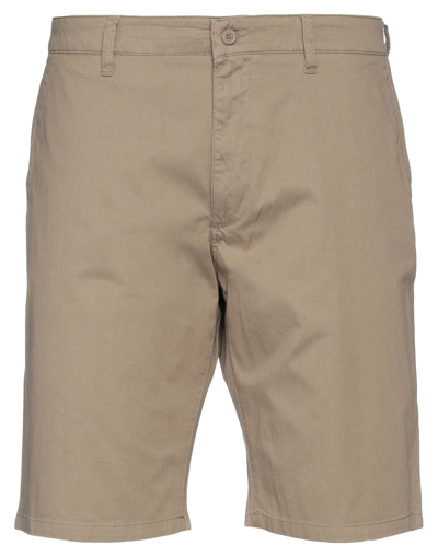 Harmont & Blaine Man Shorts & Bermuda Shorts Khaki Size 44 Cotton, Elastane In Beige