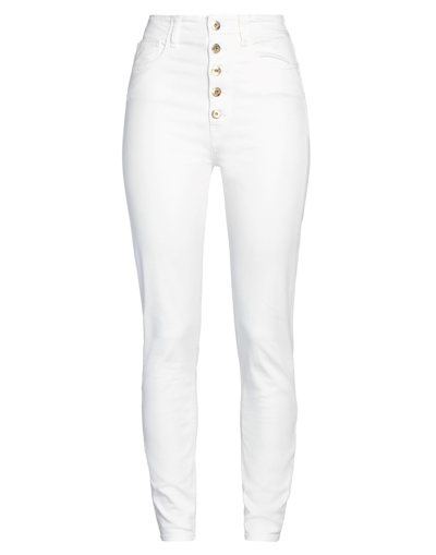 Cycle Pants In White