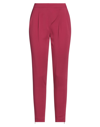 Space Simona Corsellini Pants In Red