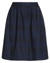 Trussardi Jeans Midi Skirts In Dark Blue