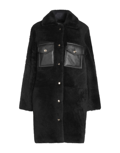 Sandro Coats In Black