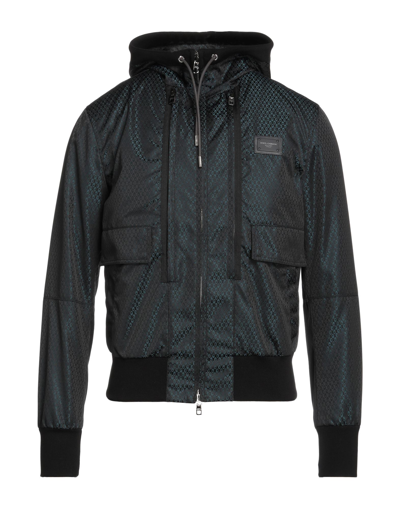 Dolce & Gabbana Jackets In Deep Jade