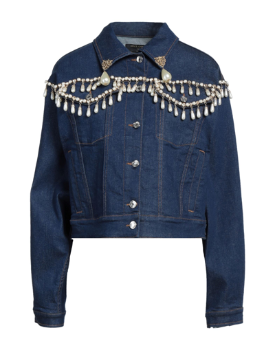 Dolce & Gabbana Denim Outerwear In Blue