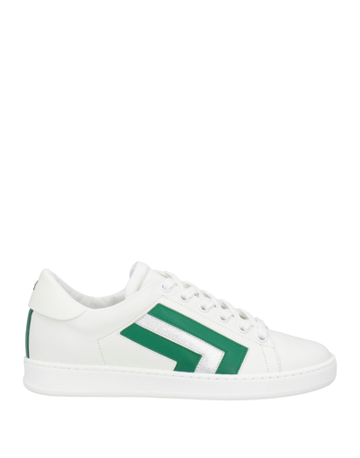 Valextra Sneakers In White