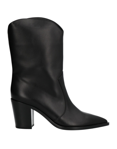 Gianvito Rossi Ankle Boots In Black