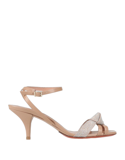 Santoni Sandals In Pink