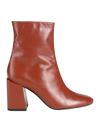 Furla Ankle Boots In Brown