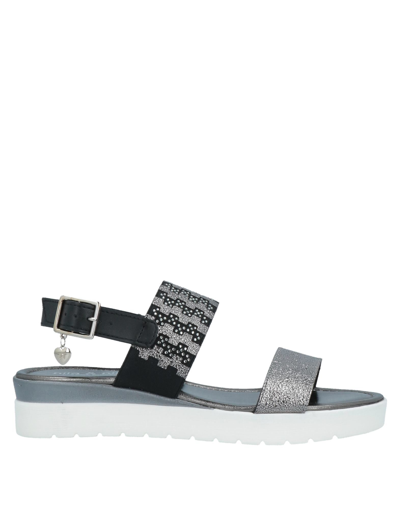 Nila & Nila Sandals In Grey