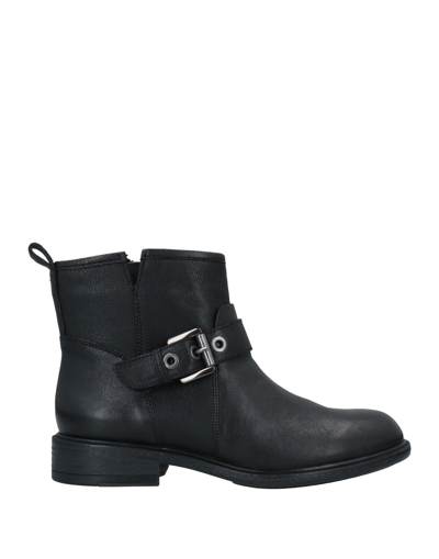 Geox Ankle Boots In Black