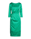 P.a.r.o.s.h Midi Dresses In Green