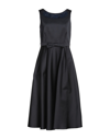 P.a.r.o.s.h Midi Dresses In Dark Blue