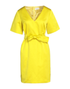 P.a.r.o.s.h Short Dresses In Yellow