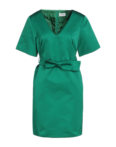 P.a.r.o.s.h Short Dresses In Green