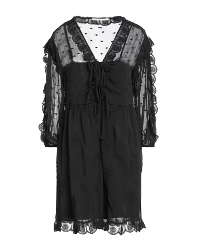 Gaudì Short Dresses In Black