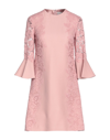 Valentino Short Dresses In Pink