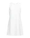 Solotre Short Dresses In White