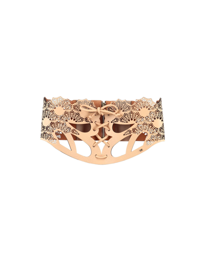 Elisabetta Franchi Belts In Blush